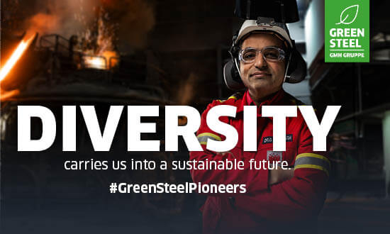 Diversity carries us into a sustainable future | GMH Carrer | GreenSteelPioneers