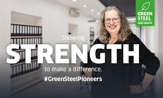 Showing strength to make a difference | GMH Carrer | GreenSteelPioneers